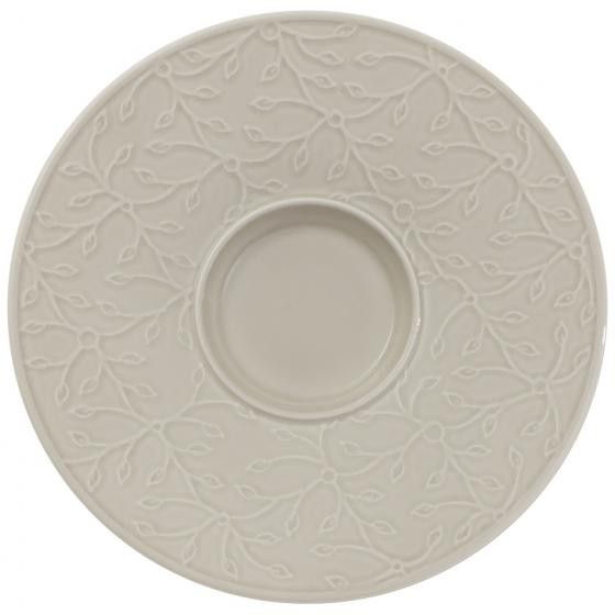 villeroy boch Caffe Club Floral Touch of Smoke Cafe au Lait Untertasse  bei Pagels in Recklinghausen